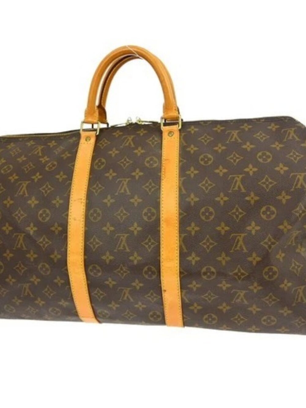 BUYIT03 LOUIS VUITTON KEEPALL 55 TRAVEL HANDBAG MONOGRAM M41424 SP1914 RQ02684 - Picture 3 of 15